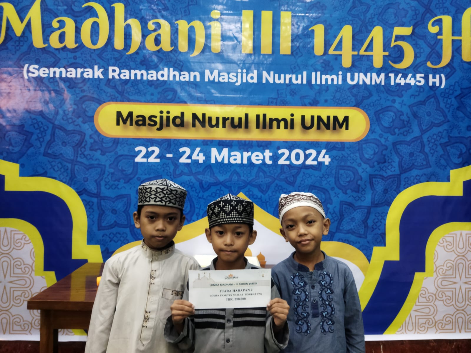 Murid Sekolah Inspirasi Berprestasi di Event Semarak Ramadhan Masjid Nurul Ilmi UNM Murid Sekolah Inspirasi Berprestasi di Event Semarak Ramadhan Masjid Nurul Ilmi UNM