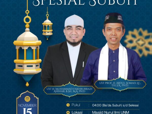 Tabligh Akbar Menjemput Cahaya Ilmu di Waktu yang Paling Berkah